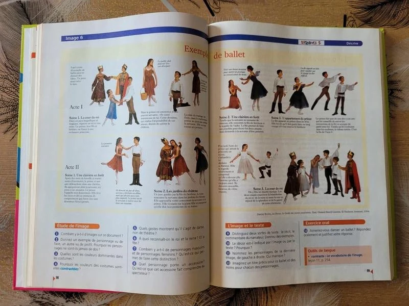 TextoCollège 5e - French - Student Book - Edition 2001 - French in Season – photo 5